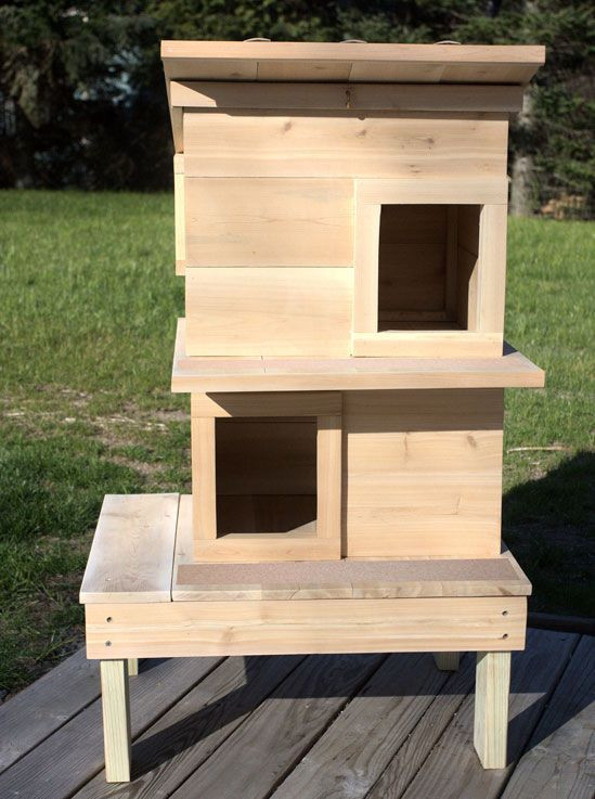 Outdoor Cat Houses DIY
 15 DIY Outdoor Cat Houses for Your Fur Babies