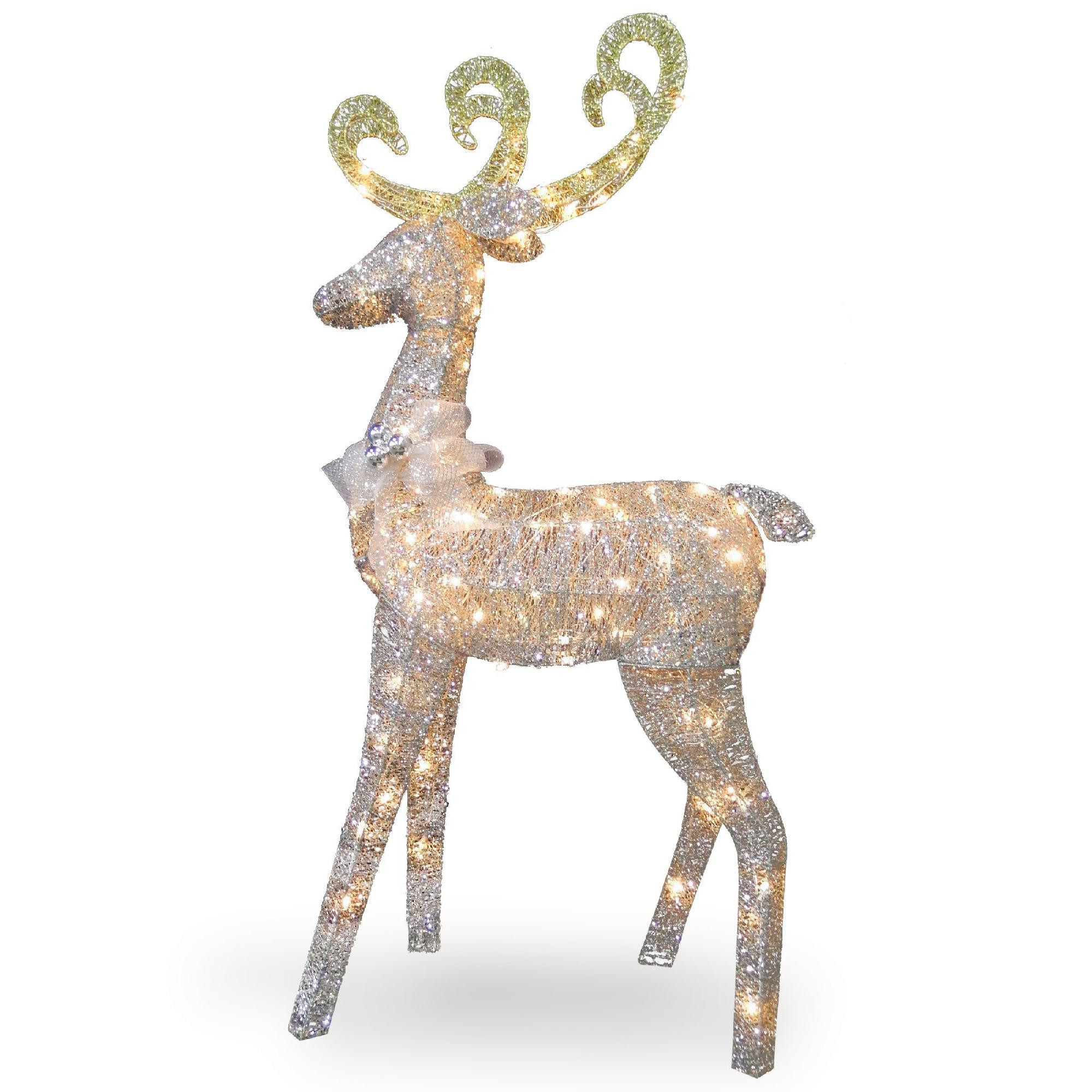 Outdoor Christmas Reindeer
 National Tree pany 60" Reindeer Decoration with Clear