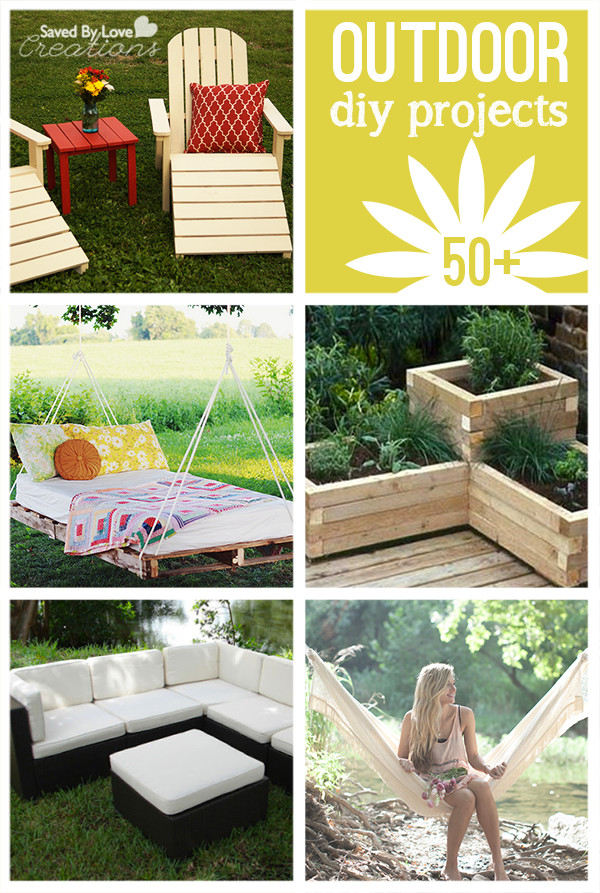 Outdoor DIY Projects
 50 Plus DIY Outdoor Project Tutorials to Make
