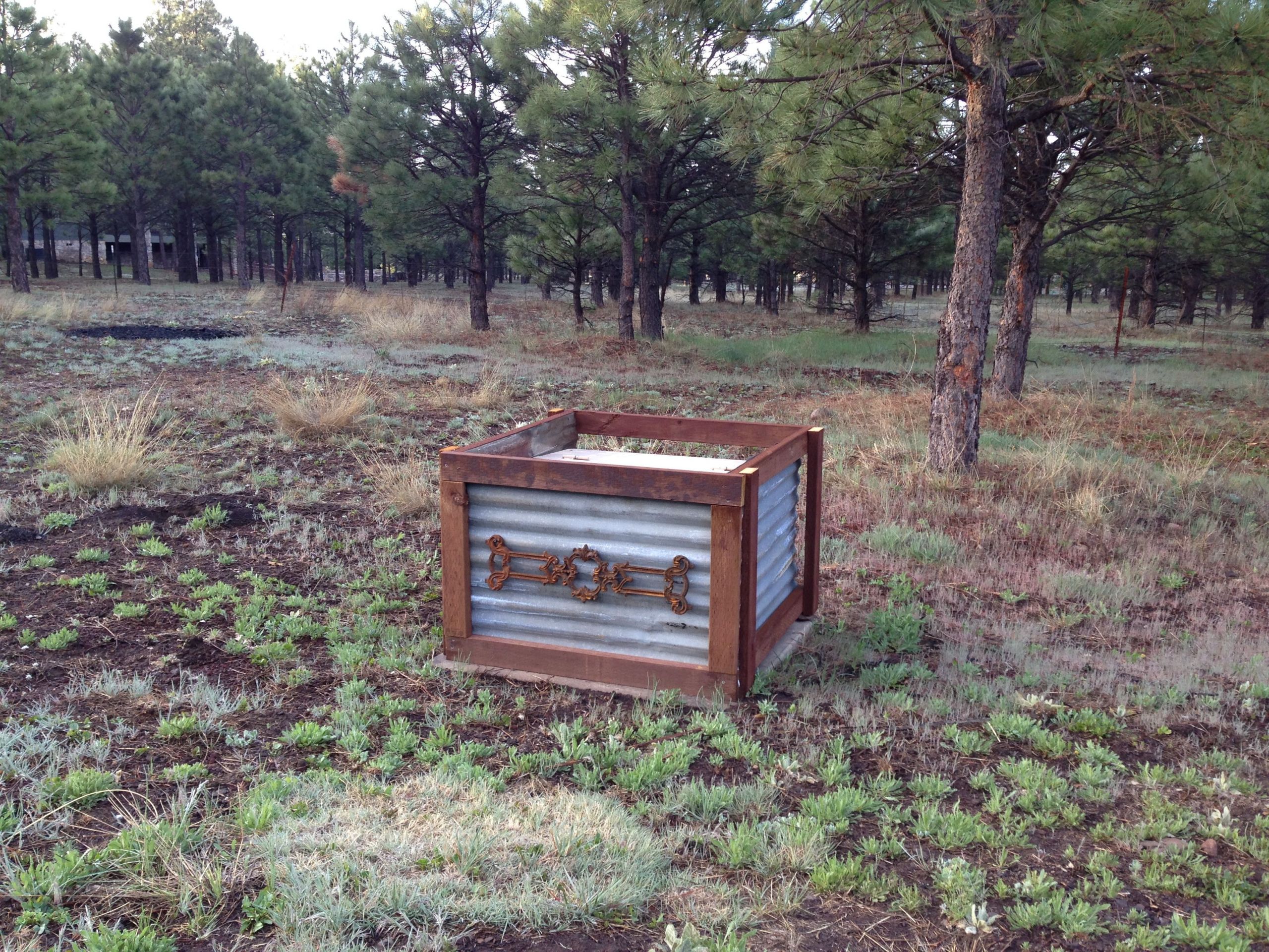 Outdoor Electrical Box Covers Landscaping
 Utility Box Cover Done