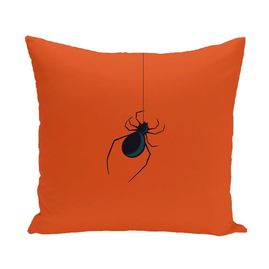 Outdoor Halloween Pillows
 Halloween Orange Spider Outdoor Throw Pillow
