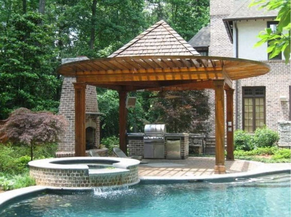 Outdoor Kitchen Designs With Pool
 20 Gorgeous Poolside Outdoor Kitchen Designs