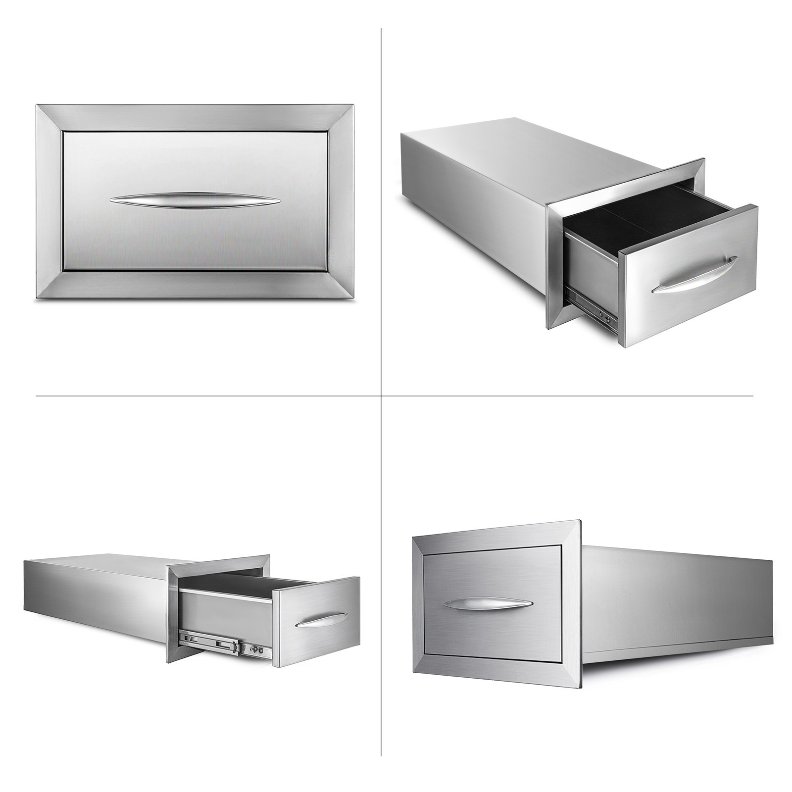 Outdoor Kitchen Doors And Drawers
 Outdoor Kitchen Drawer Door Access BBQ Drawer Vertical