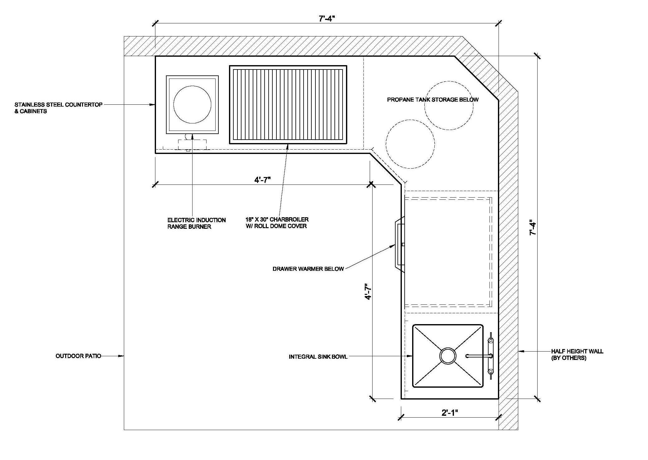 Outdoor Kitchen Floor Plans
 Outdoor Kitchen Plans Pdf zitzat