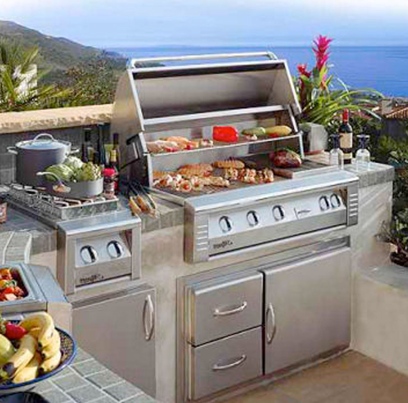 20 Cool Outdoor Kitchen Gas Grills - Home, Family, Style and Art Ideas