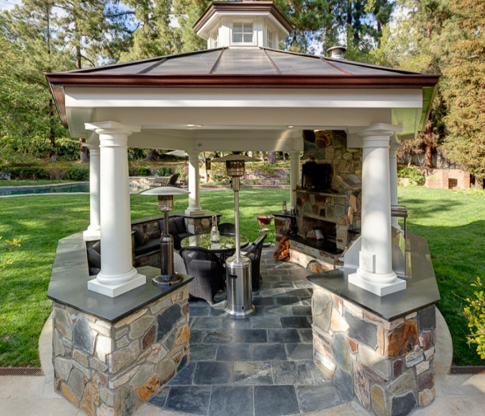 Outdoor Kitchen Gazebo
 Outdoor kitchen gazebo 20 binations of indoor and