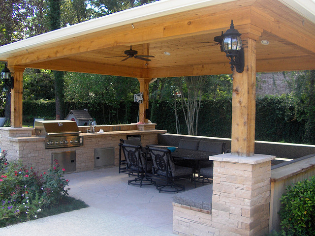 Outdoor Kitchen Gazebo
 Outdoor kitchen gazebo 20 binations of indoor and