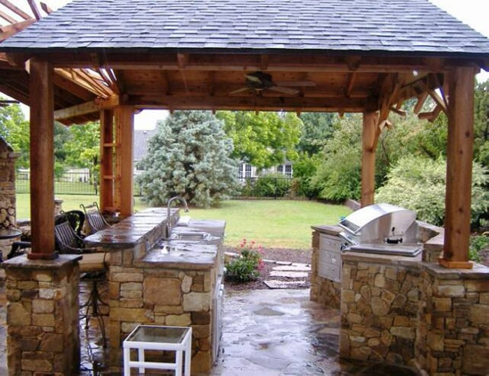 Outdoor Kitchen Gazebo
 Outdoor kitchen gazebo 20 binations of indoor and