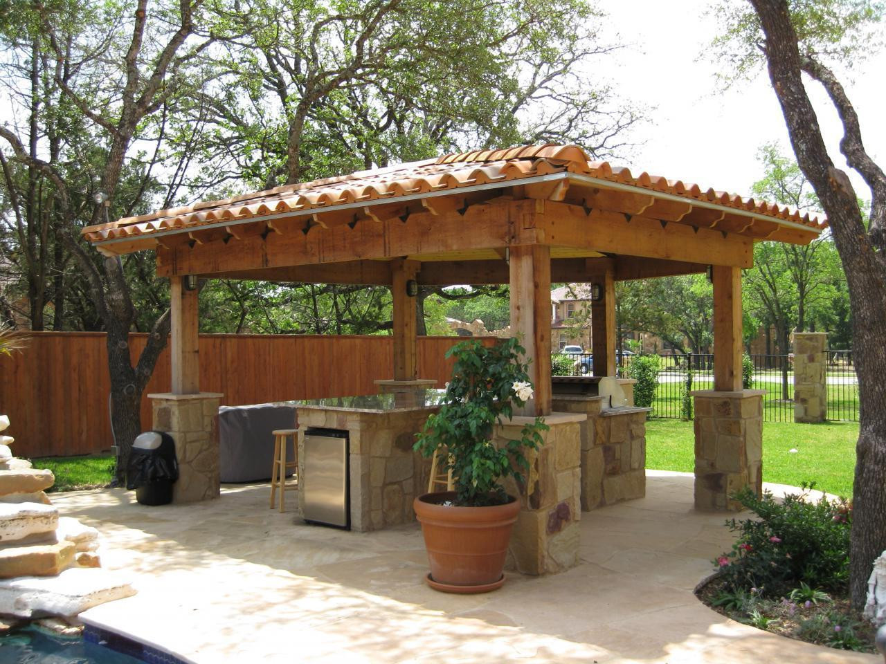 Outdoor Kitchen Gazebo
 Outdoor kitchen gazebo 20 binations of indoor and