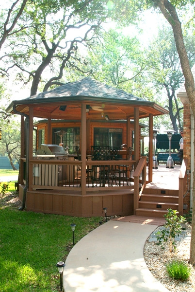 Outdoor Kitchen Gazebo
 Custom Gazebos San Antonio TX