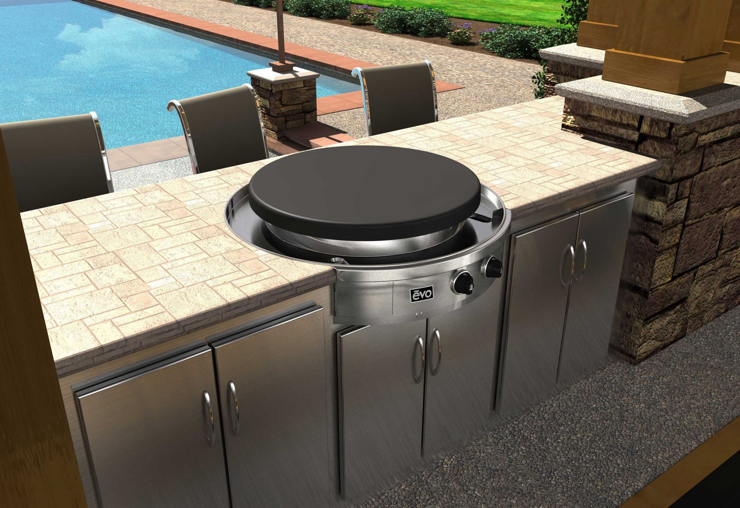 Outdoor Kitchen Griddle
 Outdoor Cooking