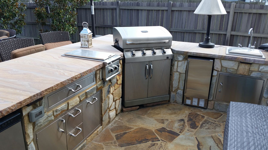 Outdoor Kitchen Griddle
 Can I use my freestanding grill as a built in grill