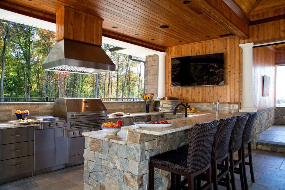 Outdoor Kitchen Images
 Architects Outdoor Kitchens Top Clients’ Wish Lists