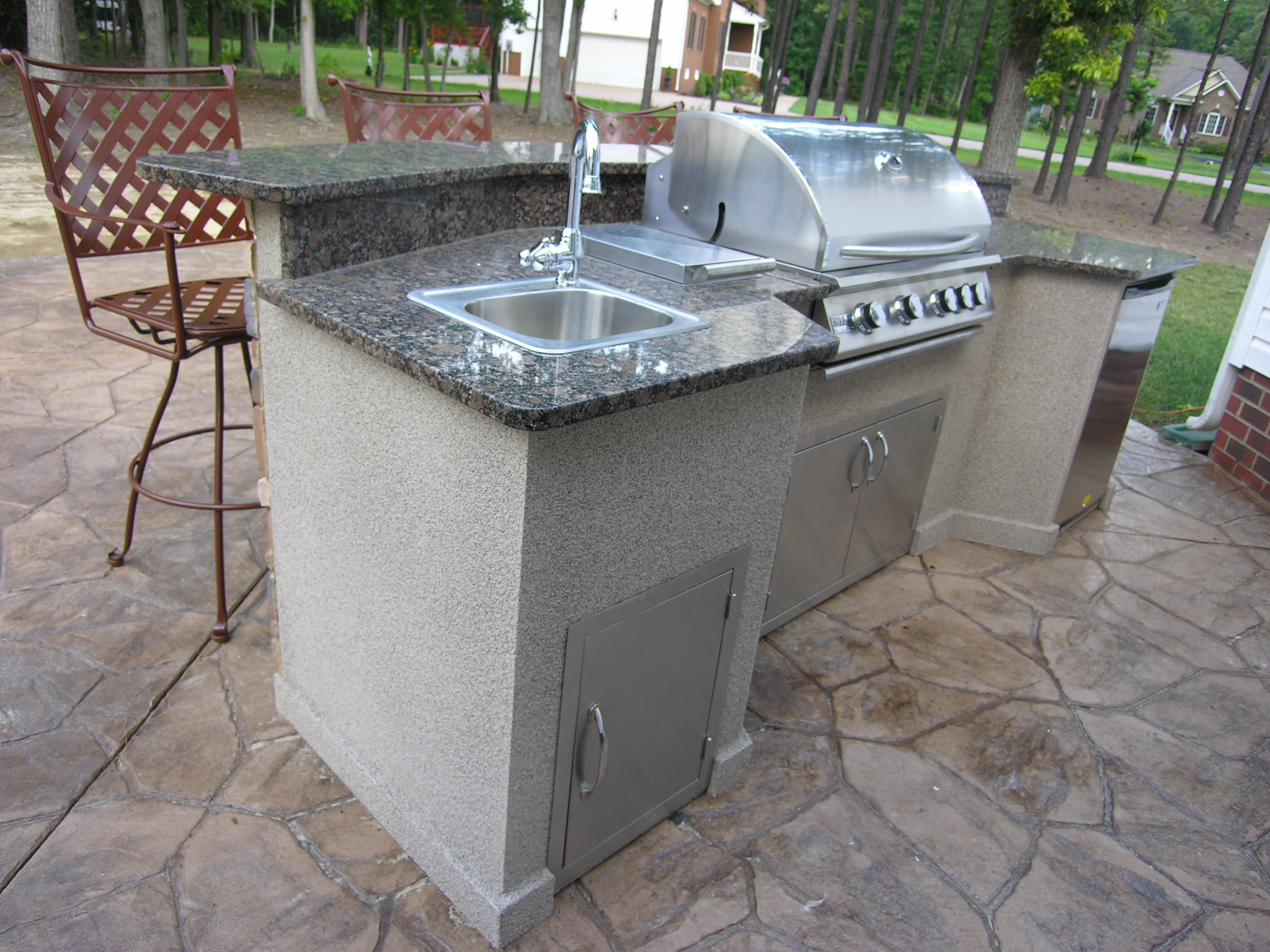 Outdoor Kitchen Kit Lowes
 Outdoor Kitchens Kits Lowes