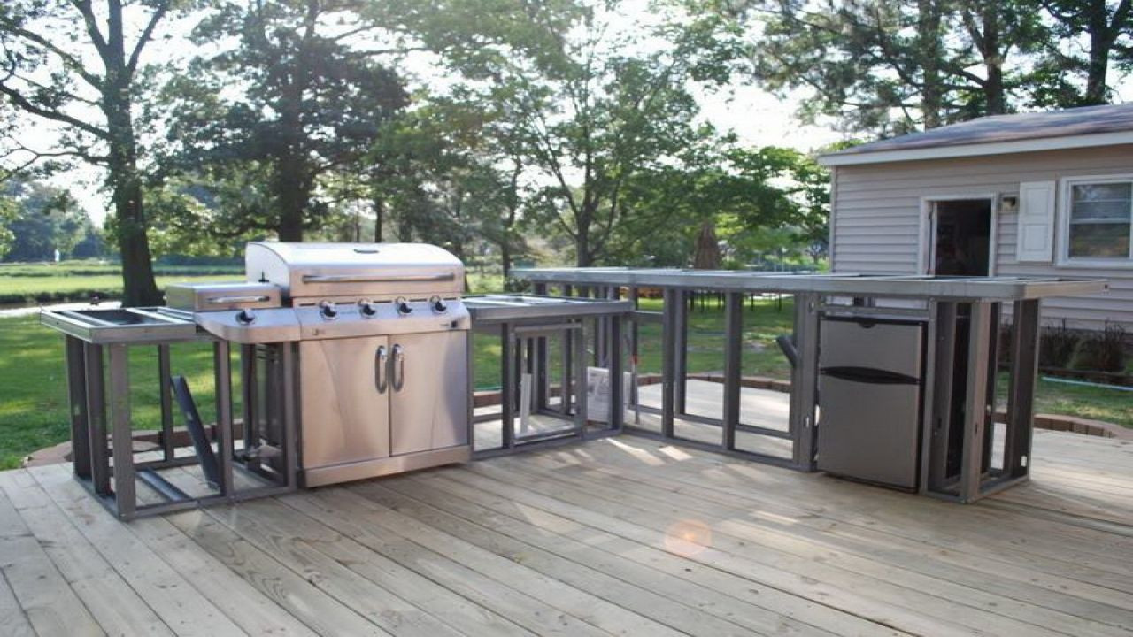 Outdoor Kitchen Kits Costco
 Modular Outdoor Kitchens Costco