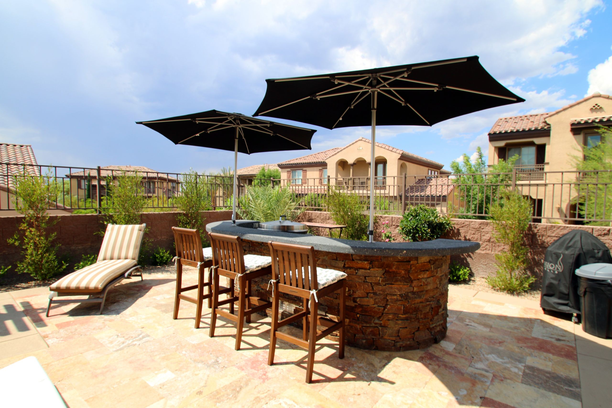 Outdoor Kitchen Las Vegas
 Custom Outdoor Kitchen BBQ Island 360 Exteriors Las