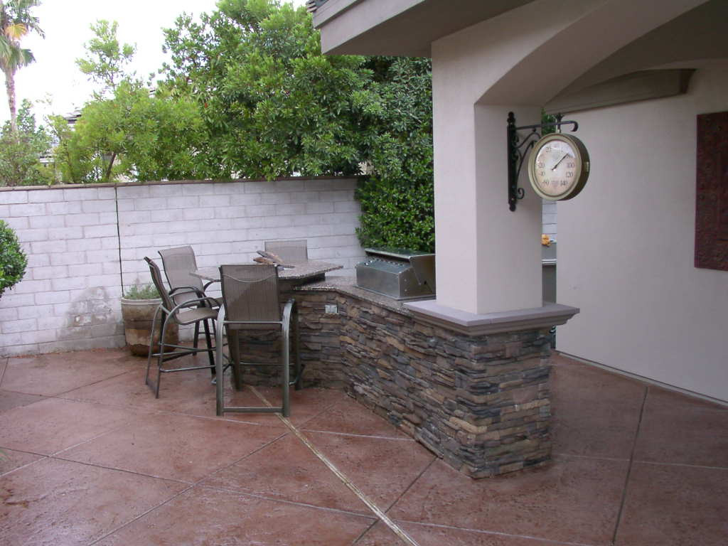 Outdoor Kitchen Las Vegas
 Integrated Custom Outdoor Kitchen Las Vegas Outdoor Kitchen