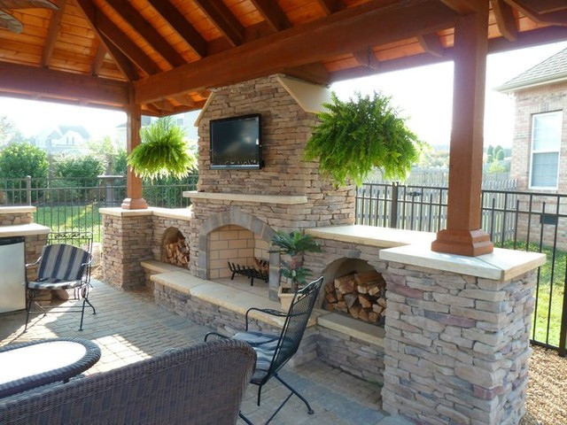 Outdoor Kitchen Patio
 Outdoor Kitchen & Living Traditional Patio Other
