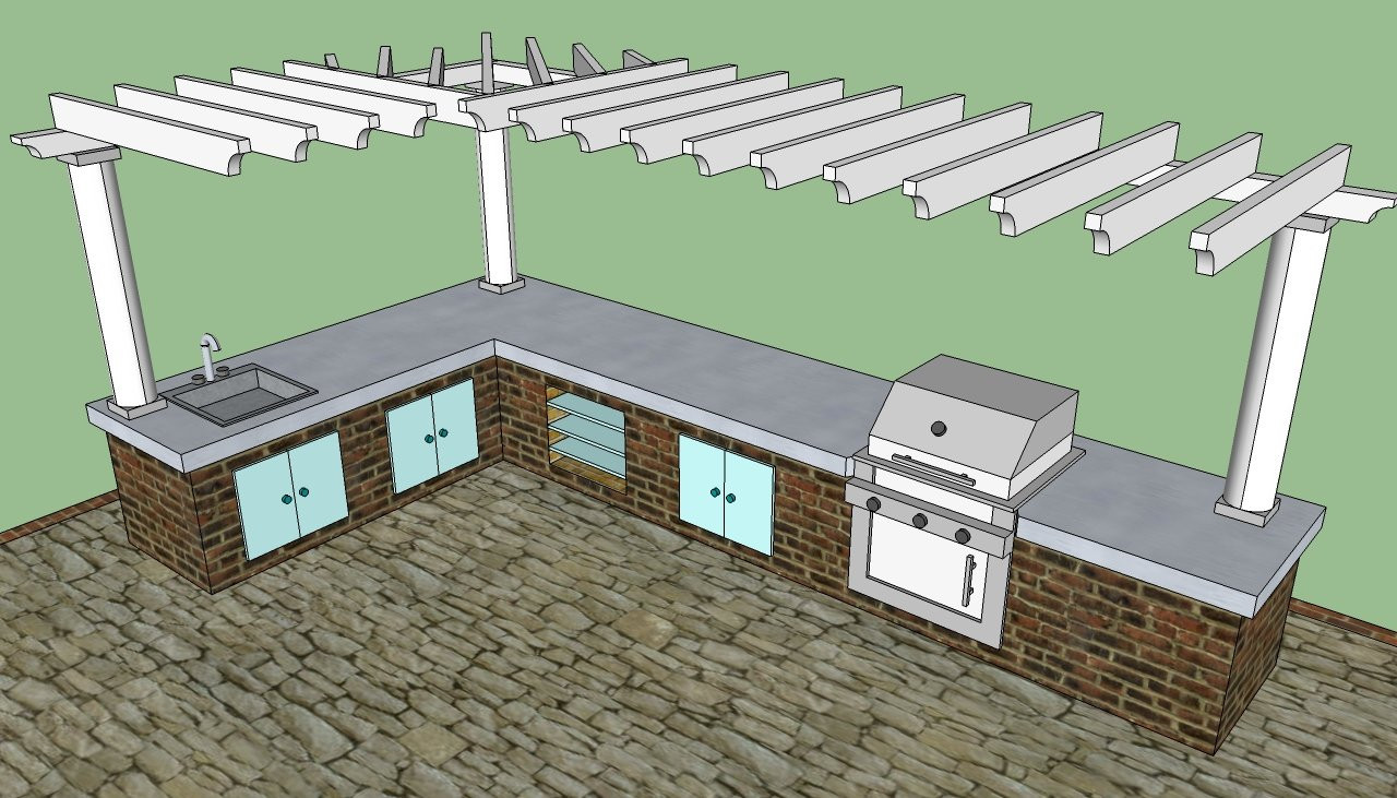 Outdoor Kitchen Plans Diy
 Outdoor kitchen plans free