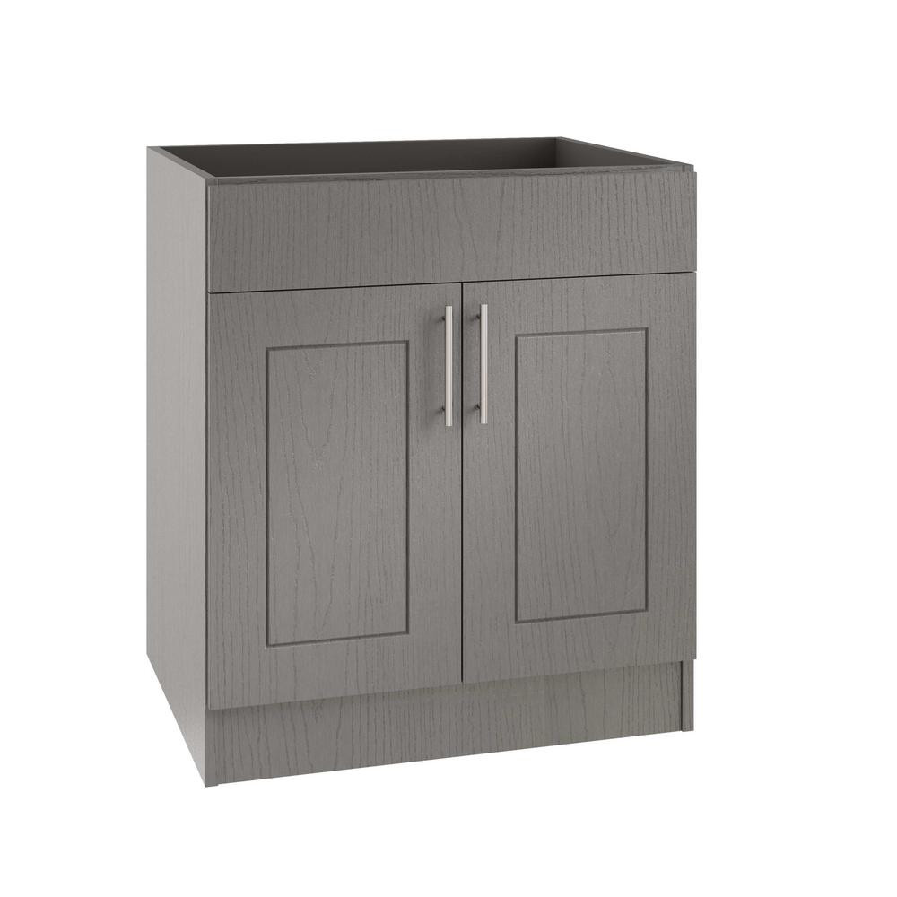 Outdoor Kitchen Sink Cabinet
 WeatherStrong Assembled 36x34 5x24 in Palm Beach Island