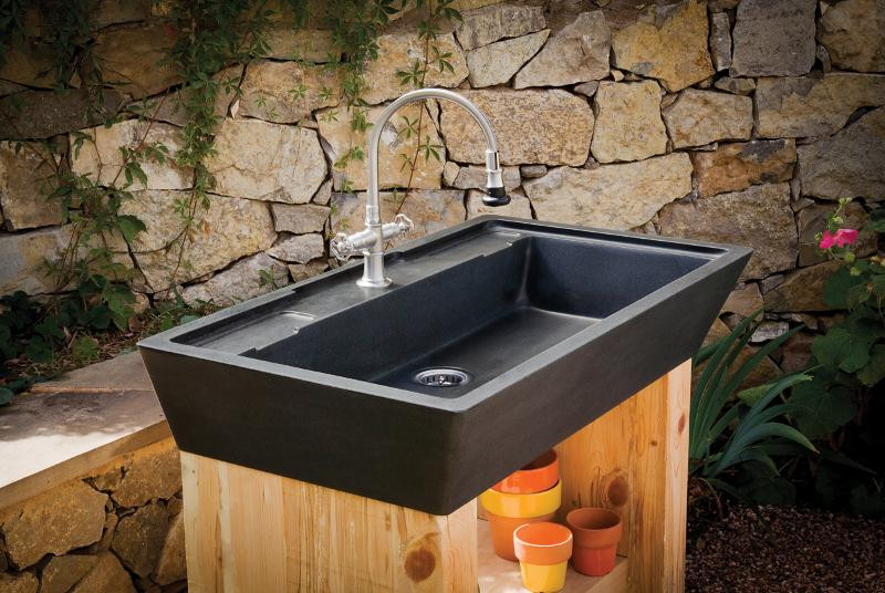 Outdoor Kitchen Sinks And Faucets
 Introducing the Newest Stone Forest Designs