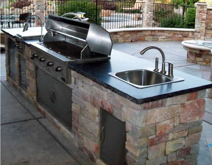 Outdoor Kitchen Sinks
 Expert Masonry Outdoor Kitchen and Sink Contractors