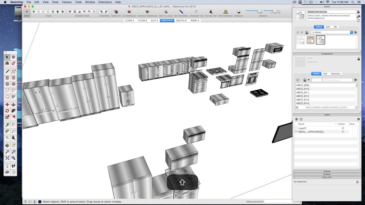 Outdoor Kitchen Sketchup
 SketchUp Layout Outdoor Kitchen Tutorial Narrated A1 V2 by