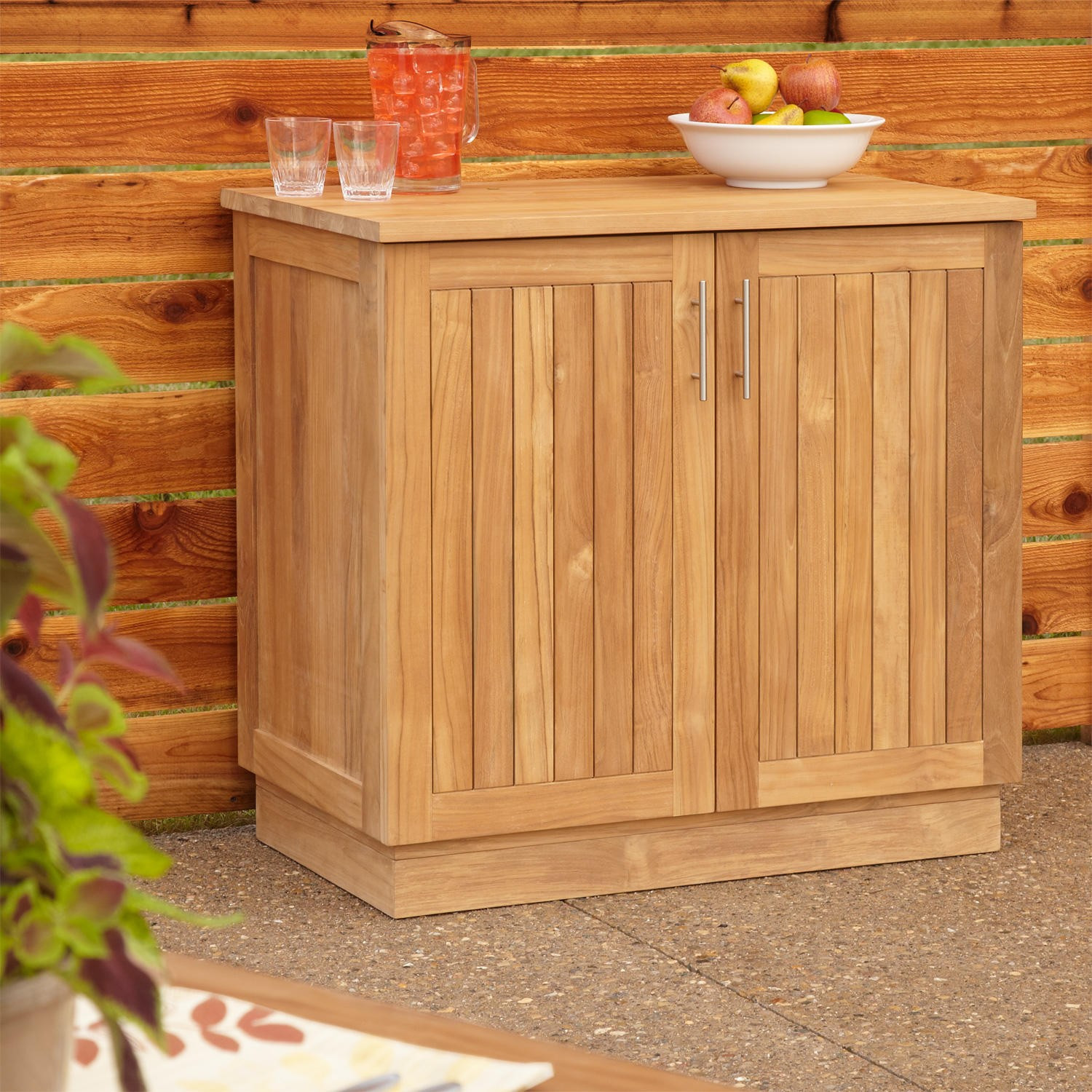 Outdoor Kitchen Storage Cabinet
 High Quality Teak Storage Cabinet 4 Outdoor Kitchen