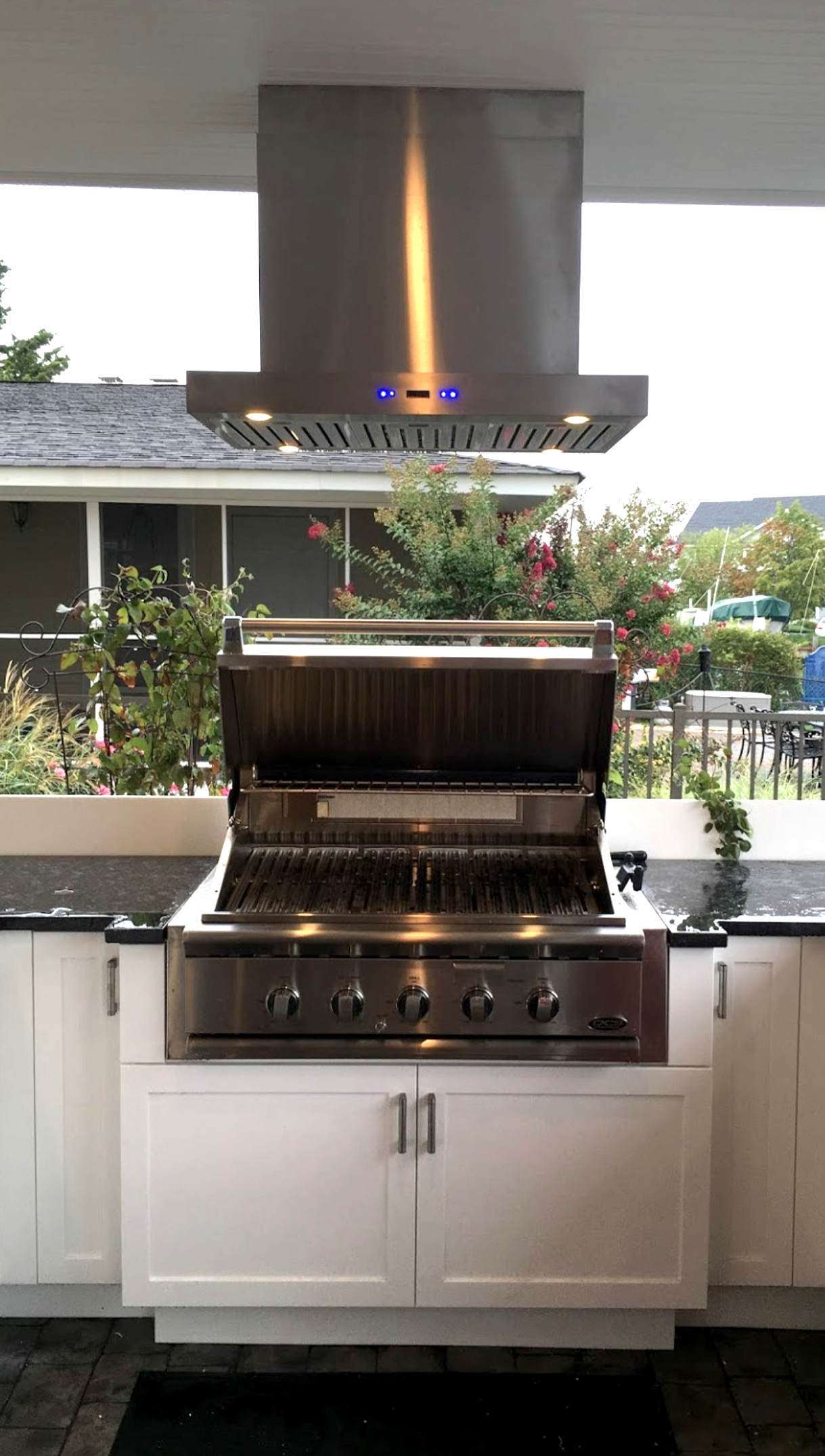 Outdoor Kitchen Vent Hood
 Outdoor BBQ Island Range Hood From Proline Range Hoods