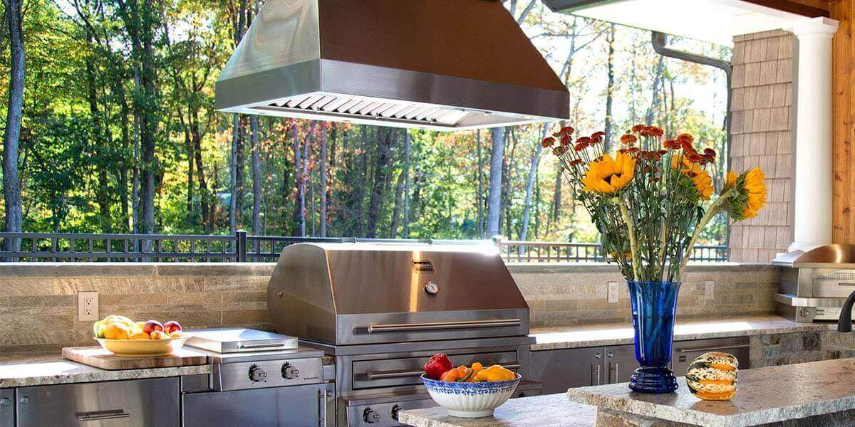 Outdoor Kitchen Vent Hood
 Outdoor Range Hoods