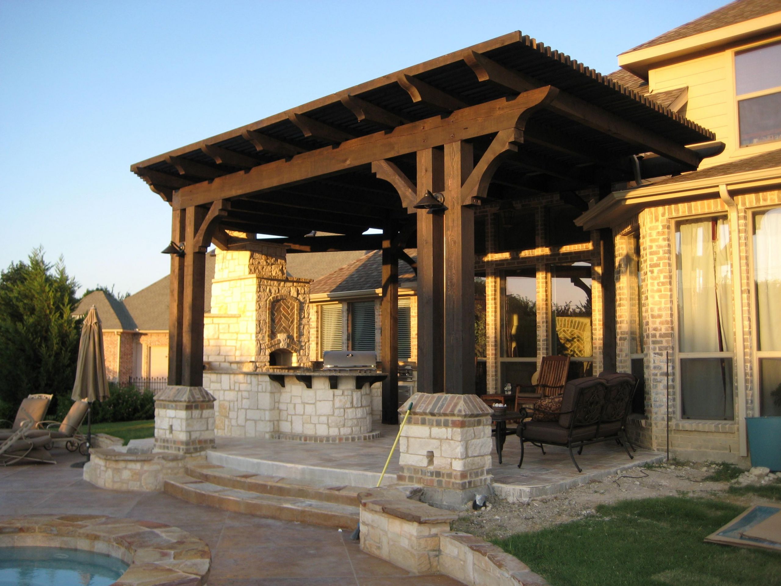 Outdoor Kitchens Pergolas
 20 Awesome Pergola Design Ideas Dap fice