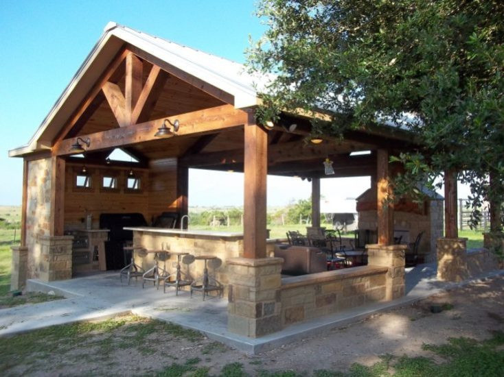 Outdoor Kitchens Pergolas
 Creative Pergola Designs and DIY Options