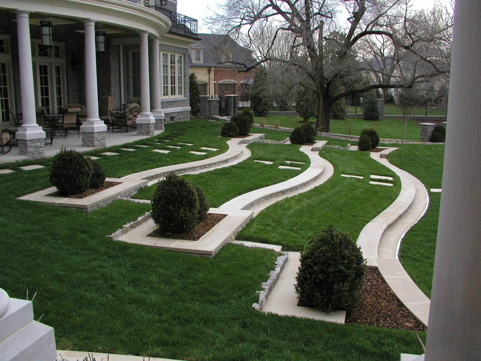 Outdoor Landscape Architecture
 Landscaping Design for Outdoor Patio or Garden