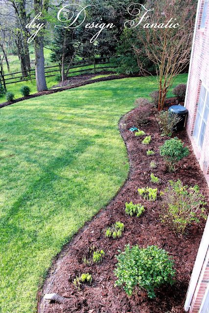 Outdoor Landscape Around House
 We did something very simple and easy to maintain like
