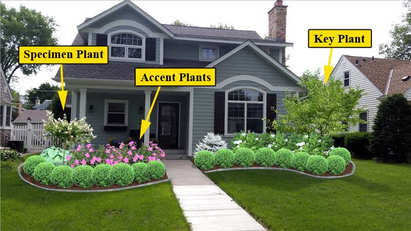 Outdoor Landscape Curb Appeal
 Minneapolis Curb Appeal and Front Yard Landscaping