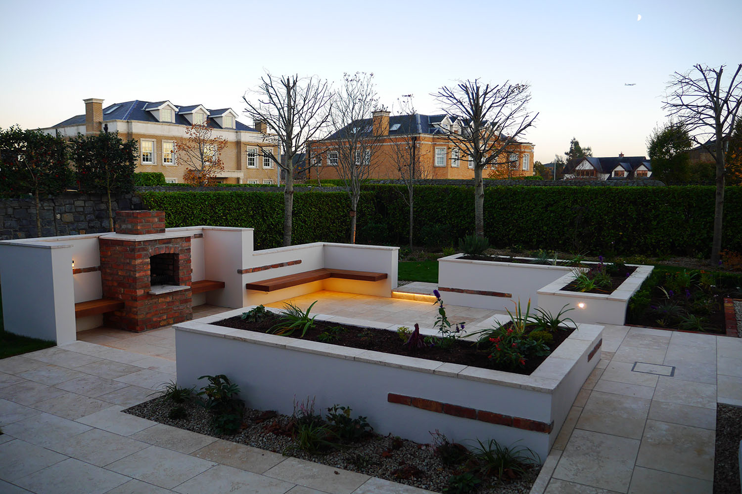 Outdoor Landscape Design
 New period home with garden Dublin – Tim Austen Garden
