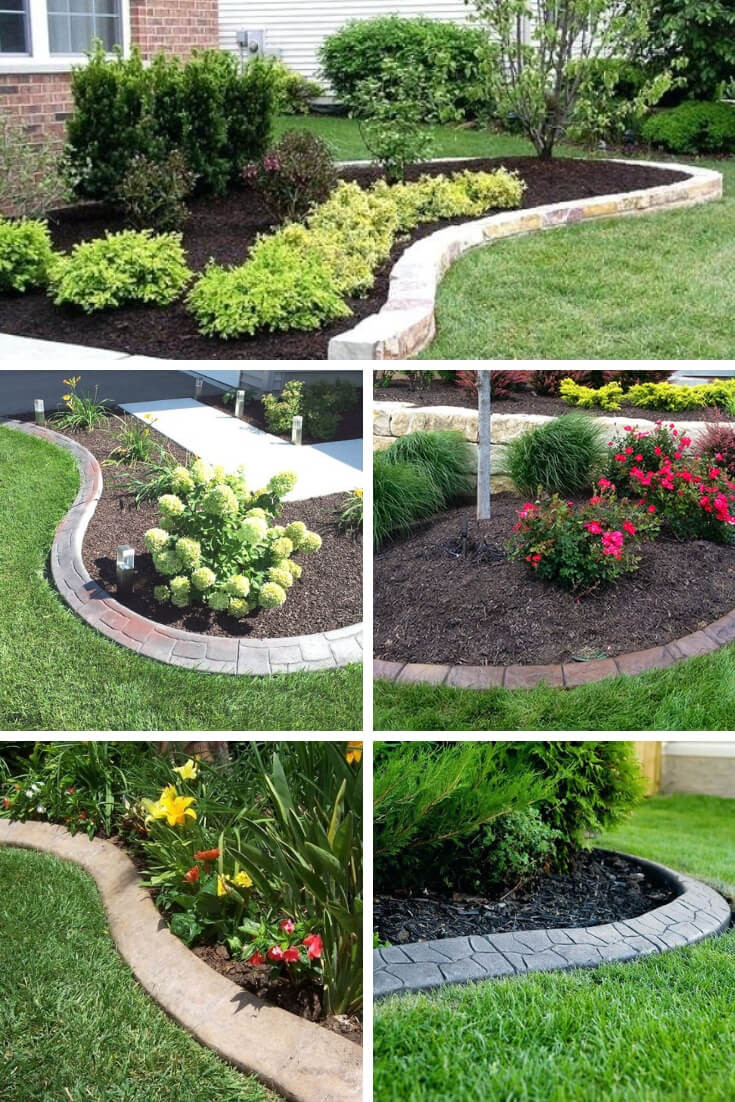 Outdoor Landscape Edging
 21 Brilliant & Cheap Garden Edging Ideas With