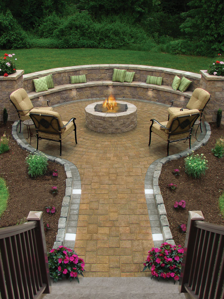 Outdoor Landscape Firepit
 Hardscaping and Landscape Products Susi Builders Supply