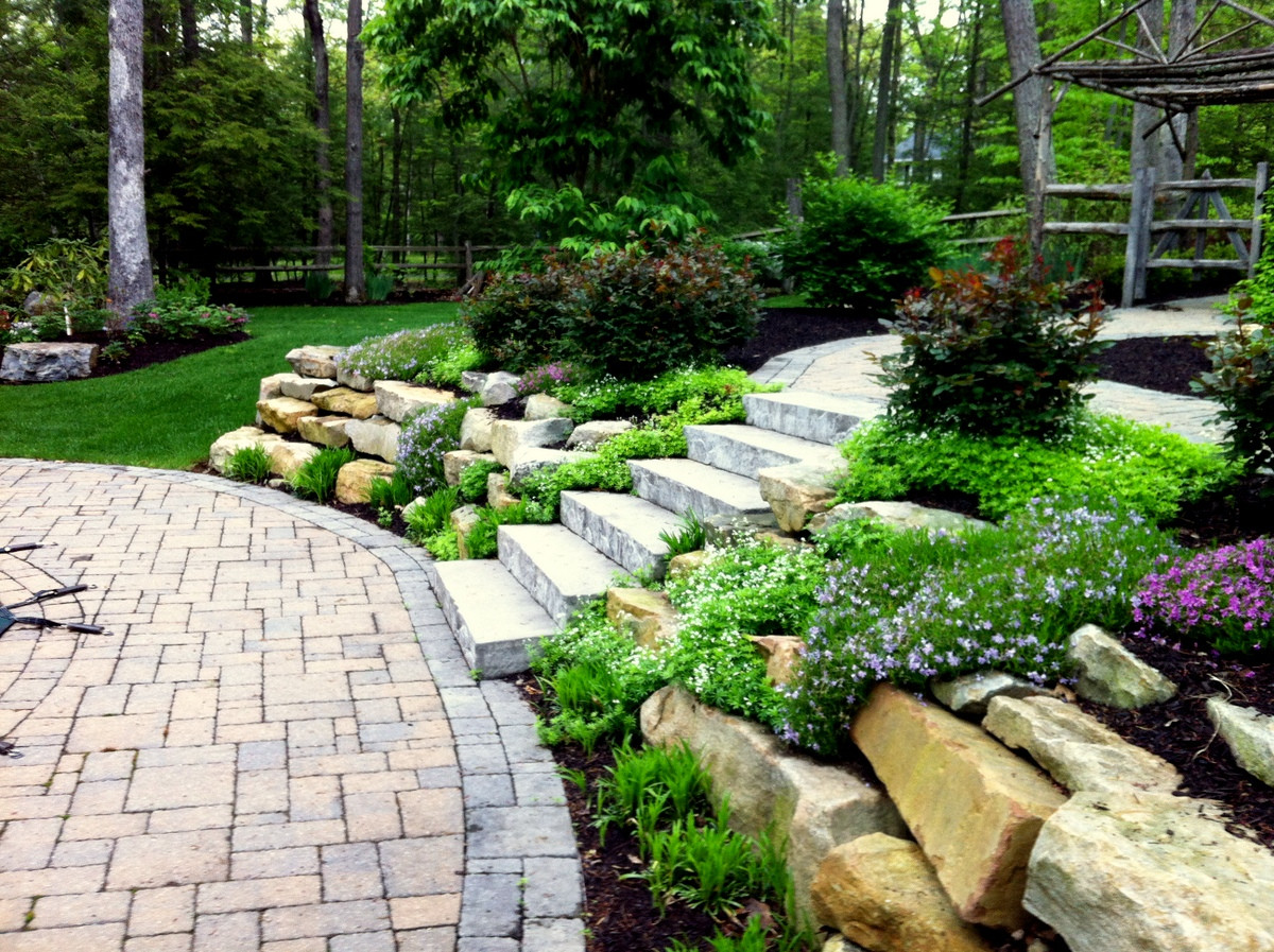 Outdoor Landscape Hill
 Step Up Your Garden MasterPLAN Outdoor Living