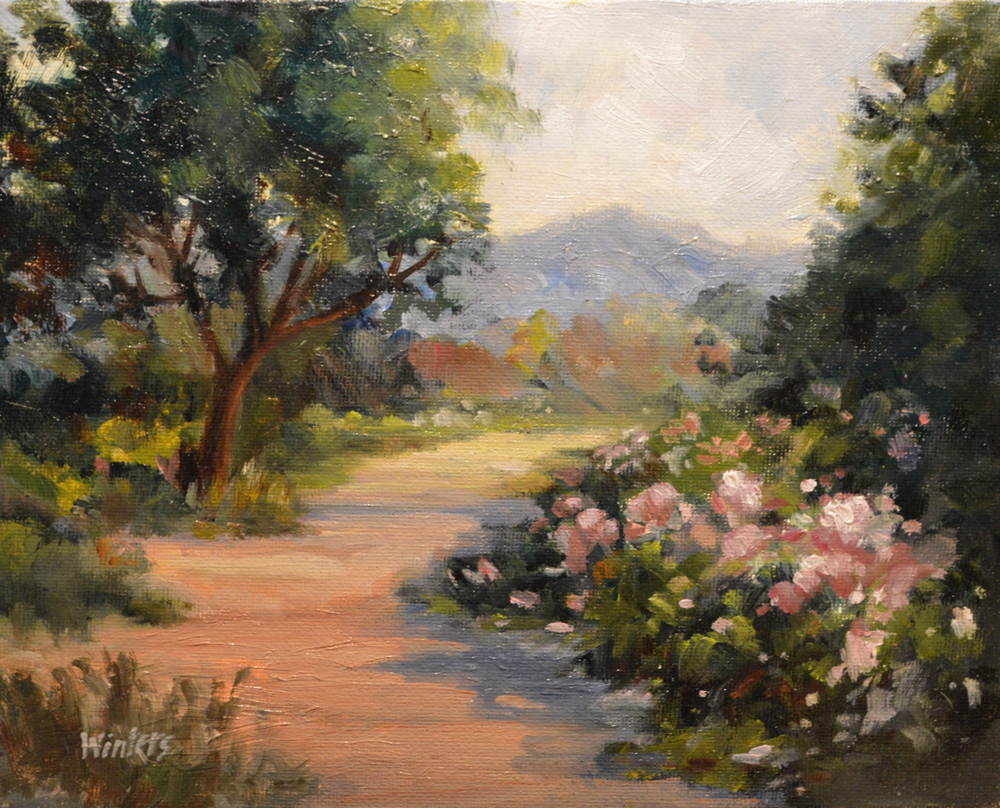 Outdoor Landscape Painting
 Descanso Gardens Paintings A Gallery of Art inspired by
