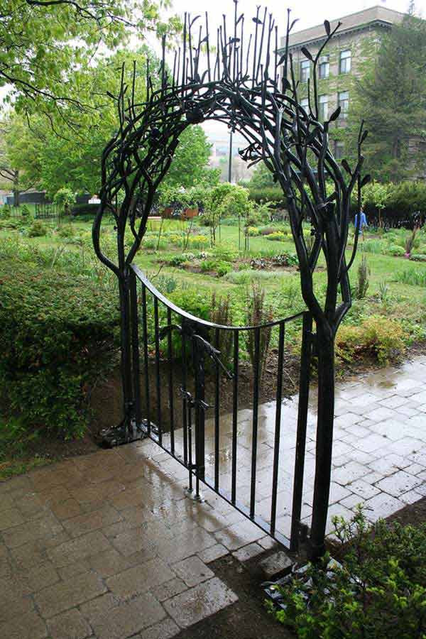 Outdoor Landscape Patio
 22 Beautiful Garden Gate Ideas To Reflect Style Amazing