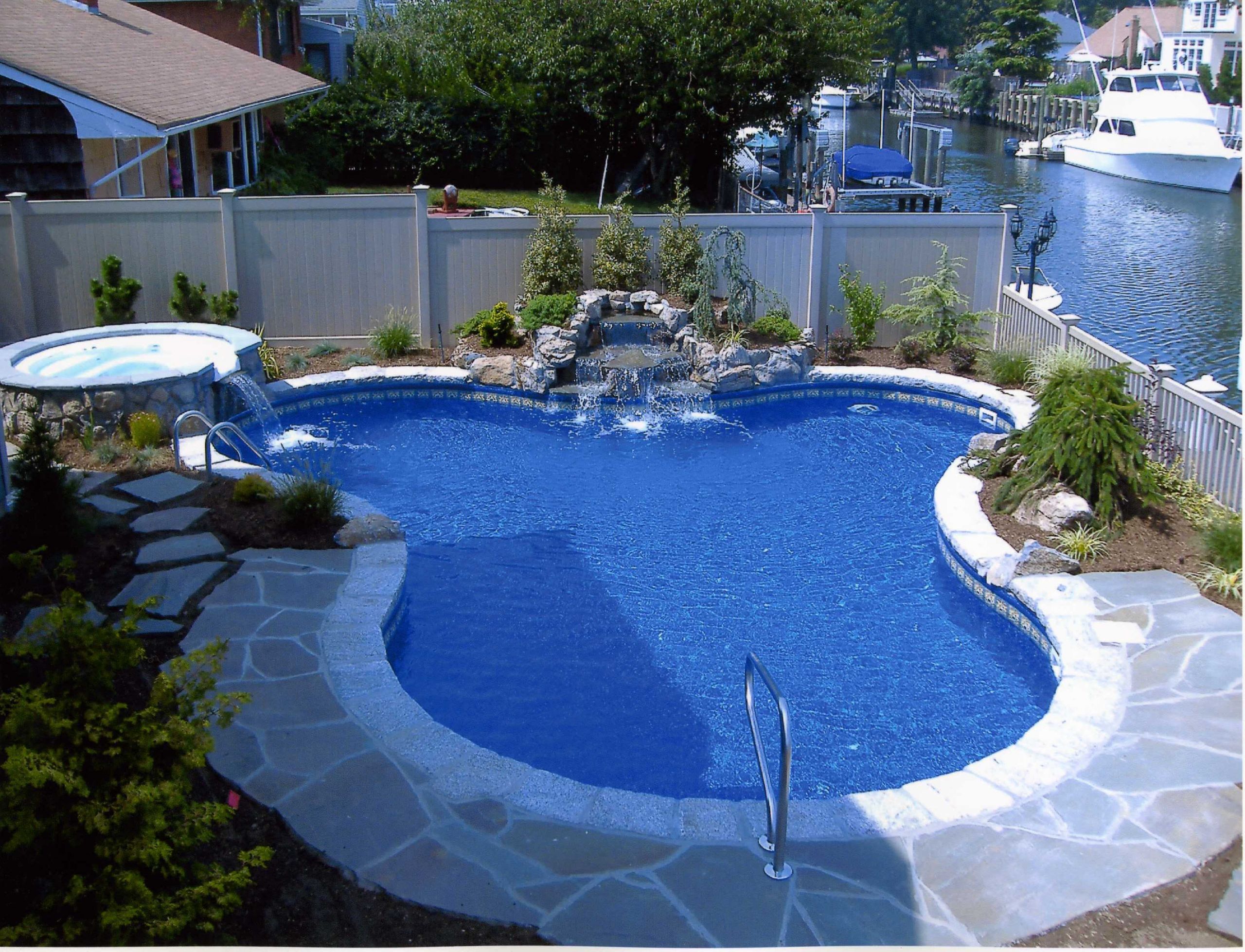 Outdoor Landscape Pool
 Backyard Landscaping Ideas Swimming Pool Design