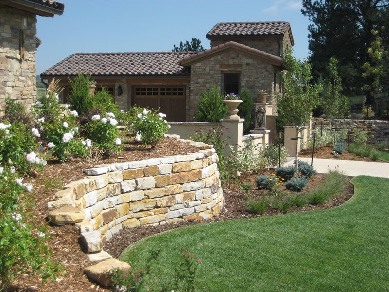 Outdoor Landscape Wall
 Retaining and Landscape Wall Colorado Springs CO
