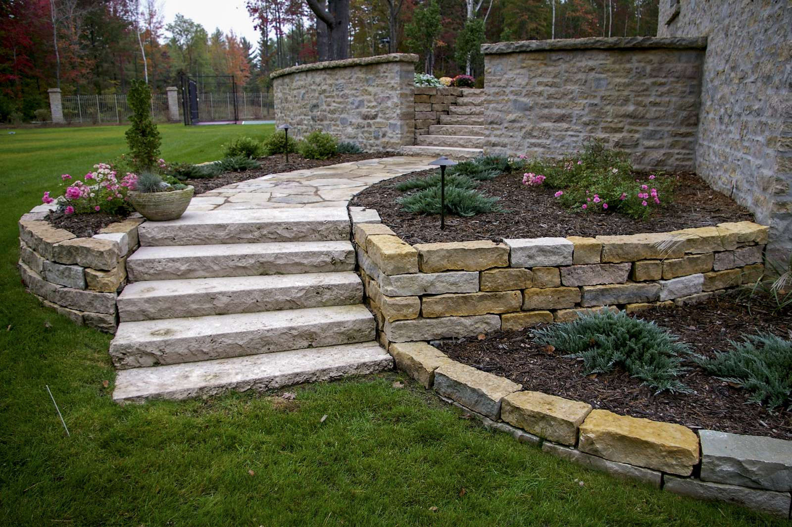 Outdoor Landscape Wall
 Retaining Walls in Appleton and the Fox Cities