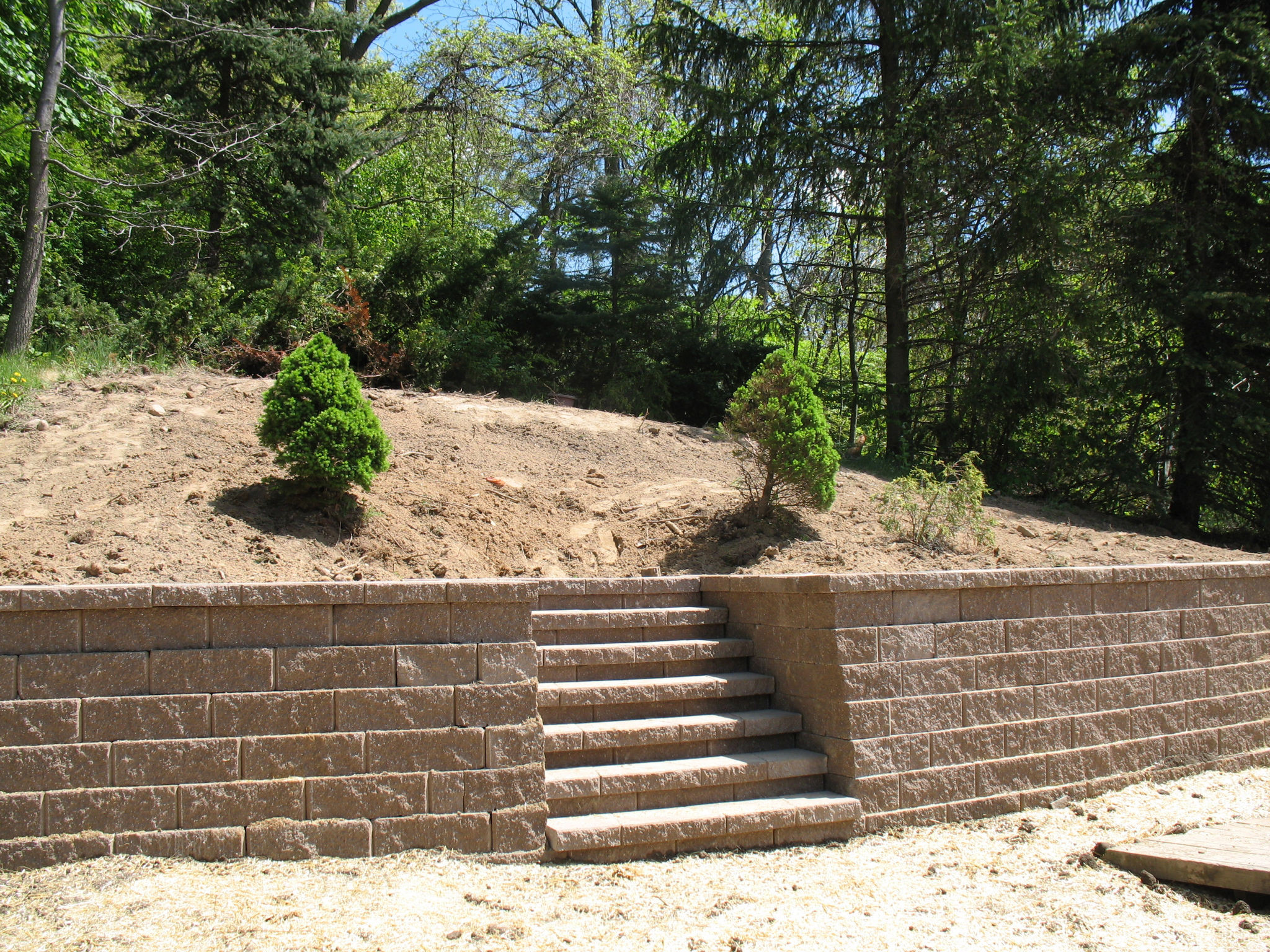 Outdoor Landscape Wall
 Landscape Retaining Wall Options Stone Work