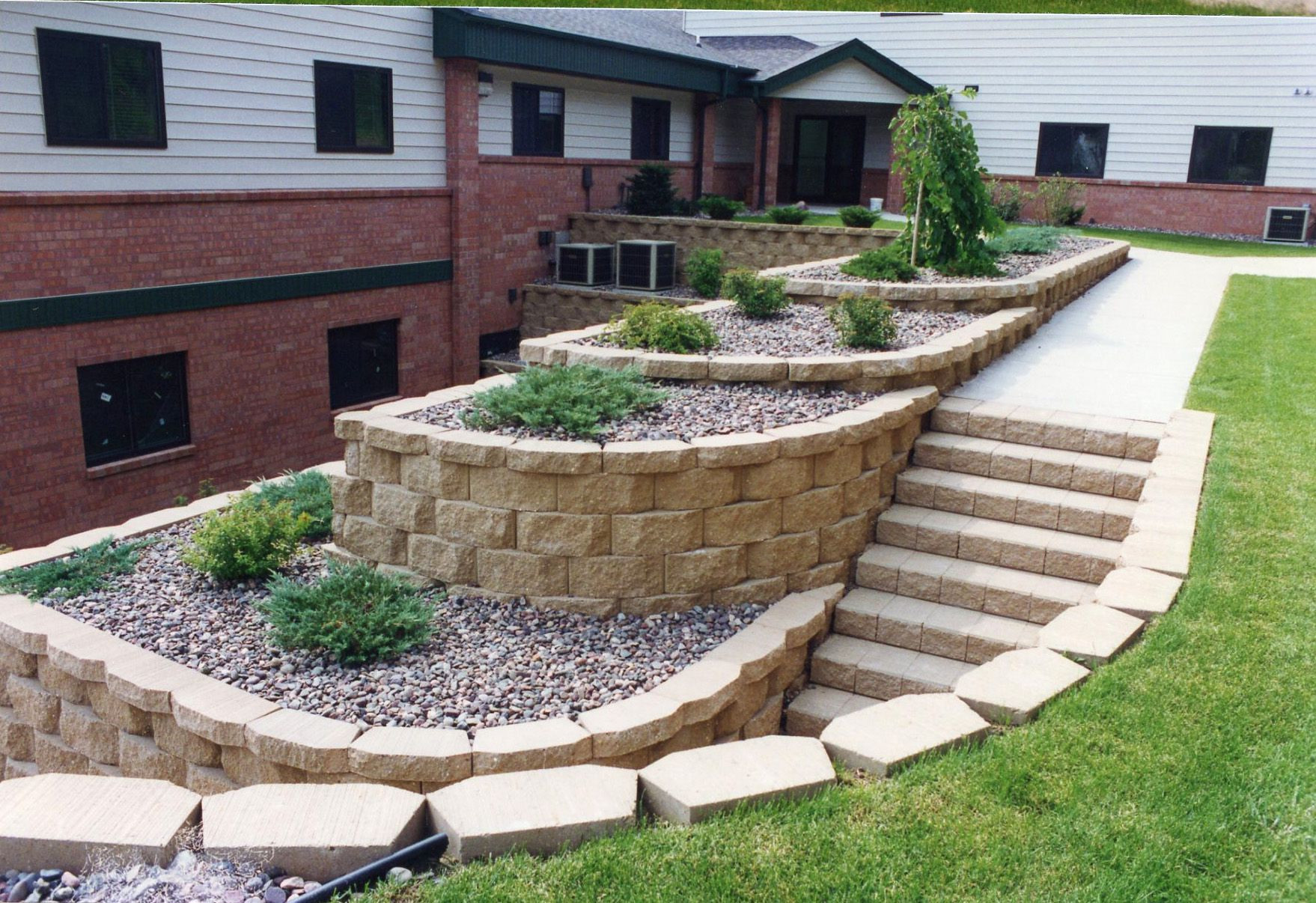 Outdoor Landscape Wall
 Retaining Wall Design pleting Nature Exterior Nuance