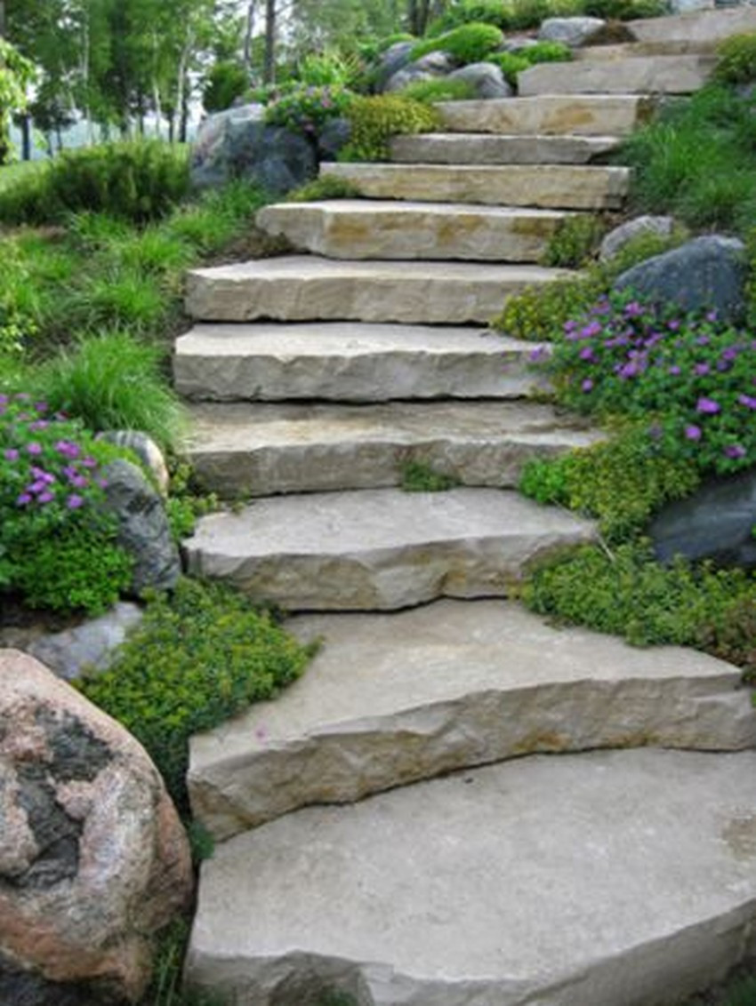 Outdoor Landscape With Stones
 Gorgeous Garden Stone Steps That Will Amaze You