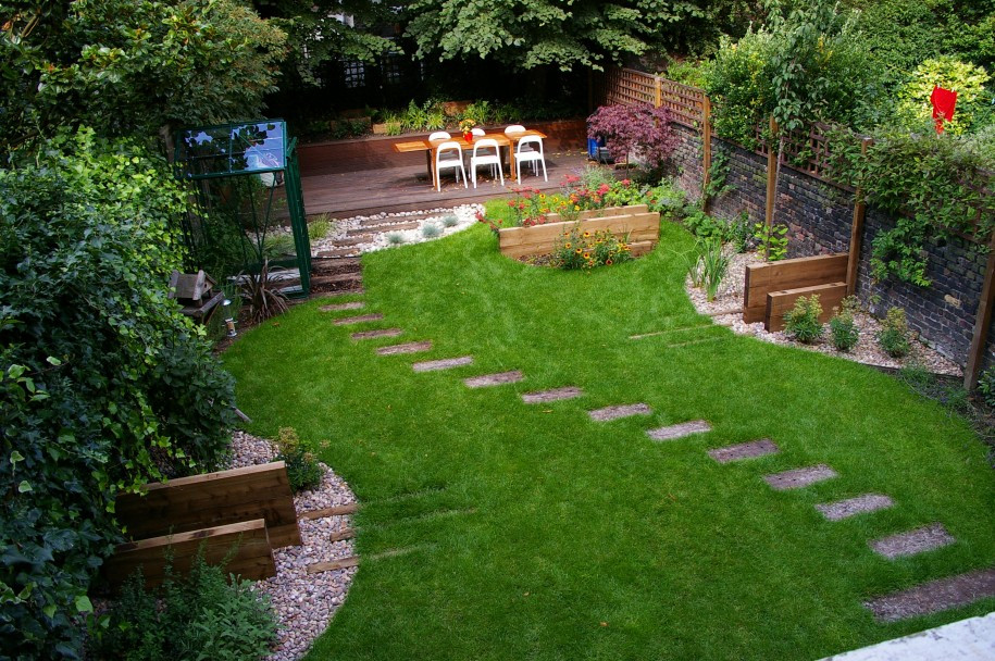 Outdoor Landscaping Ideas
 Gallery of Garden Ideas for Kids or Children Interior