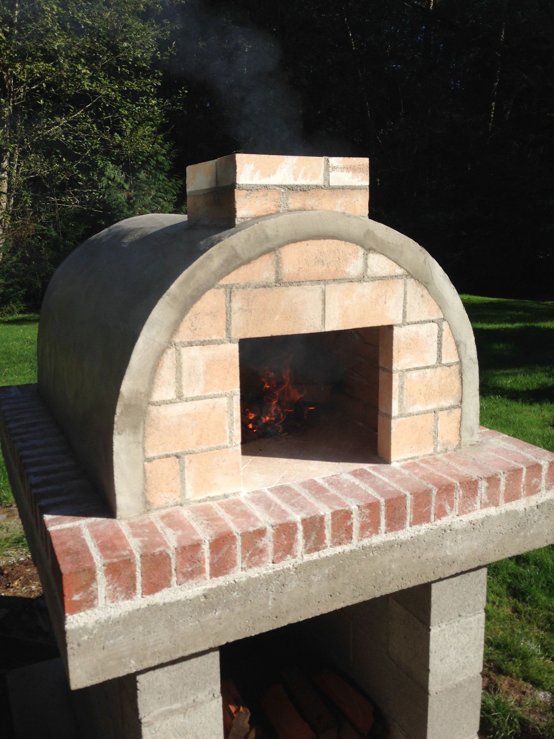 Outdoor Pizza Oven Plans DIY
 Anderson Family Wood Fired Outdoor DIY Pizza Oven by