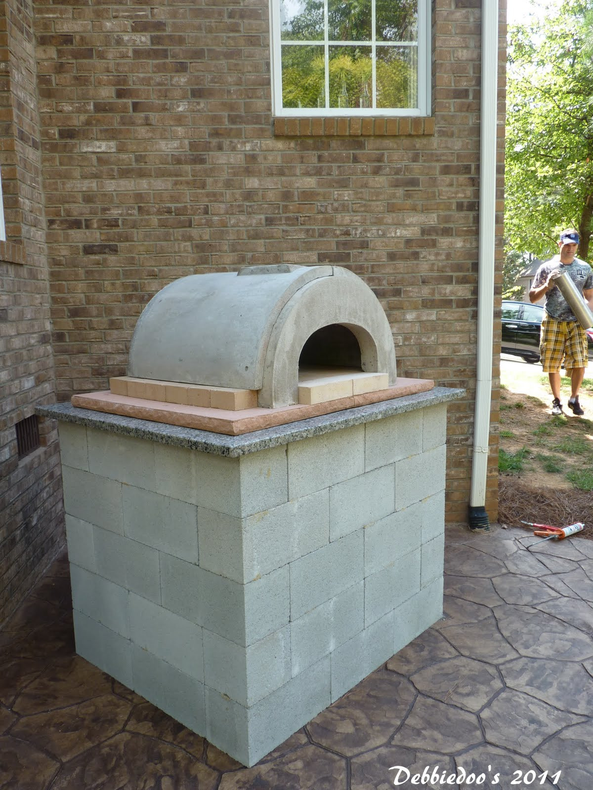 Outdoor Pizza Oven Plans DIY
 DIY Outdoor pizza oven Debbiedoo s